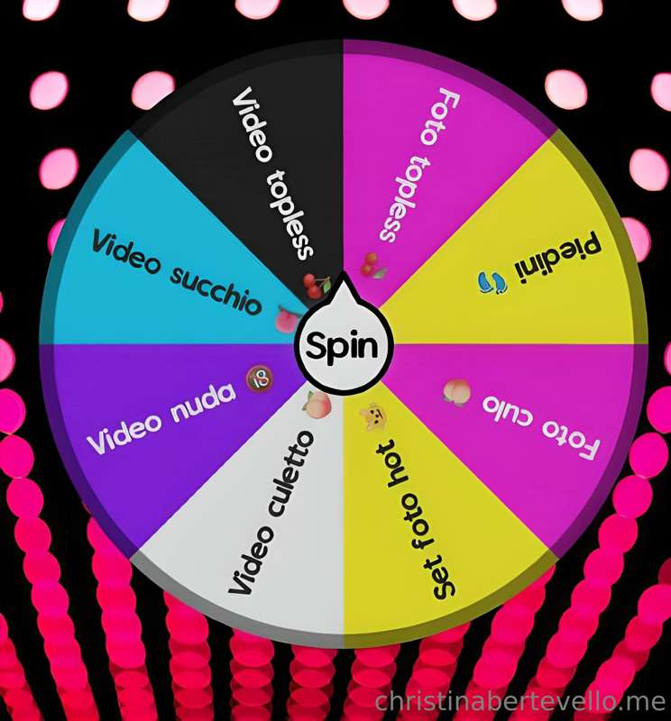***IL GIOCO DELLA RUOTA*** 😻
Che ne dici di testare la tua f..