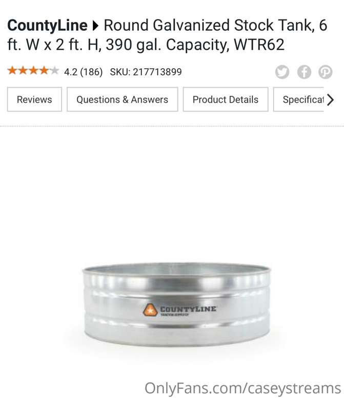 Did I just order a stock tank for my backyard to make more p..