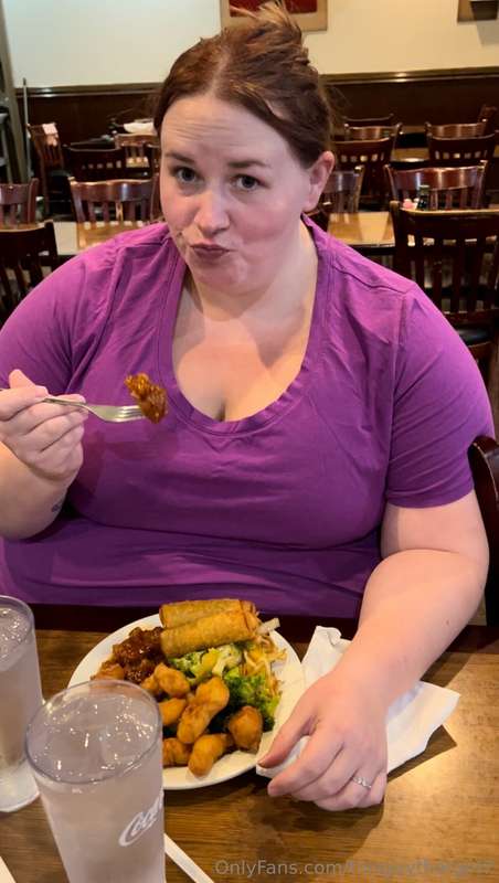First and second plate at the buffet… there totally wasn’t a..