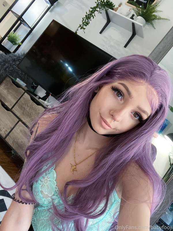 purple and mint green lingerie set pics <3 21