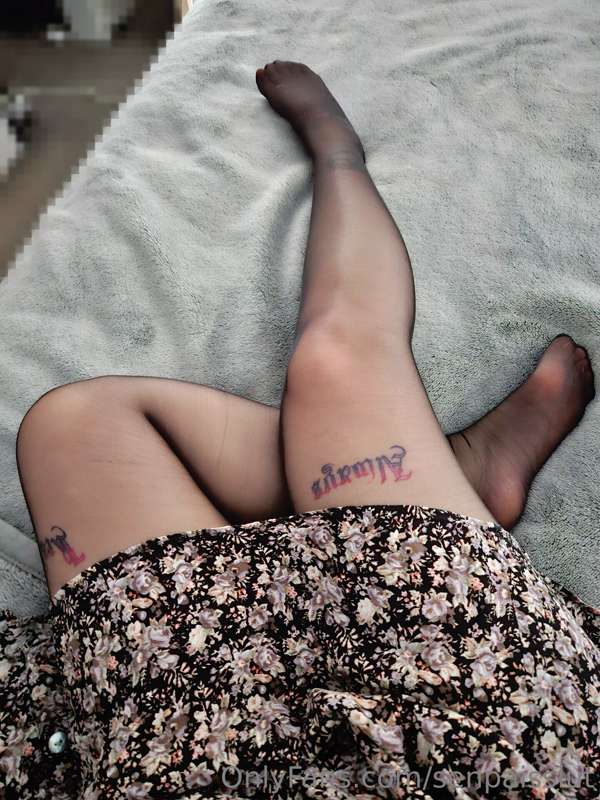 Very happy to be wearing nylons again (even if it is a littl.. 2