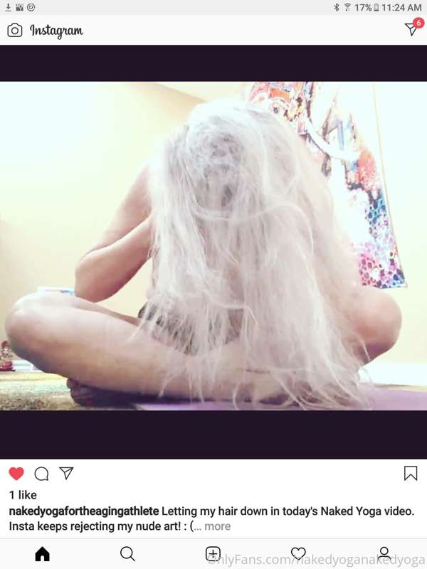 From today's NAKED YOGA  video on HowTubes.TV/channel/NAKED_.. 2