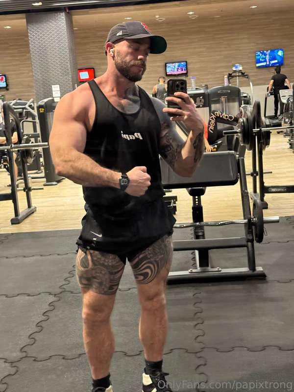Fun after the gym 🔥💪🏻