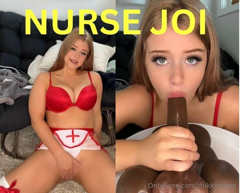 NURSE JOI!!

If you aren’t feeling too well… I know I can he..