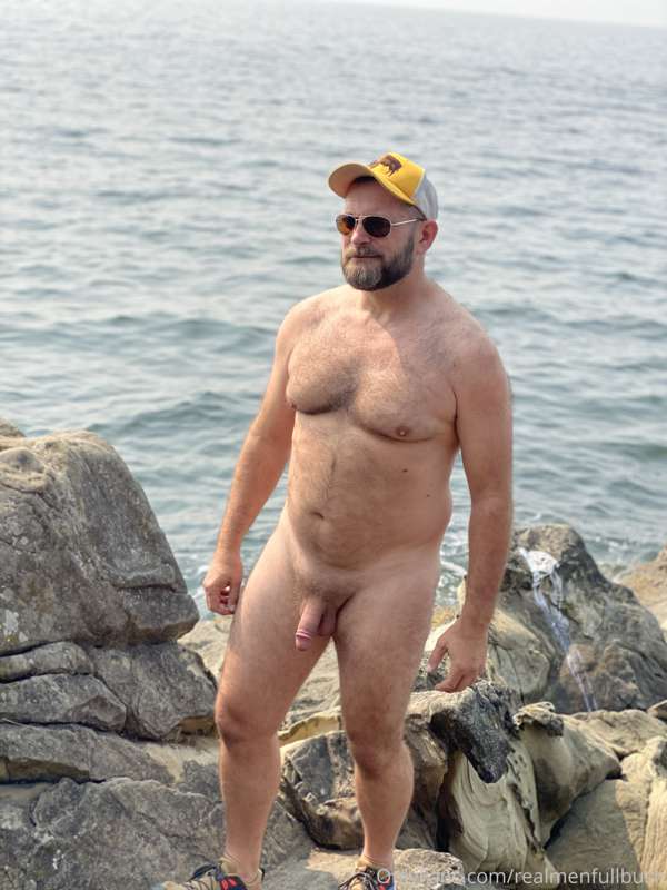 Made it out to the ocean last week.  I love getting naked on.. 3