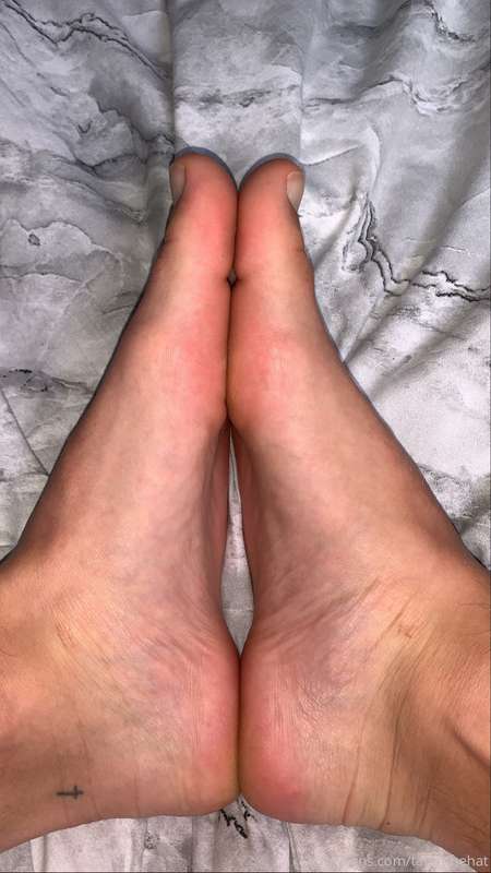 Feet are so tired today 1