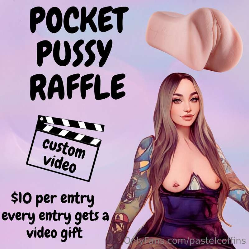 𝐏𝐀𝐒𝐓𝐄𝐋𝐂𝐎𝐅𝐅𝐈𝐍𝐒 𝐏𝐎𝐂𝐊𝐄𝐓 𝐏𝐔𝐒𝐒𝐘 𝐑𝐀𝐅𝐅𝐋𝐄 🥰$𝟭𝟬 𝗣𝗘𝗥 𝗘𝗡𝗧𝗥𝗬, 𝗘𝗩𝗘𝗥𝗬 𝗘𝗡𝗧𝗥..