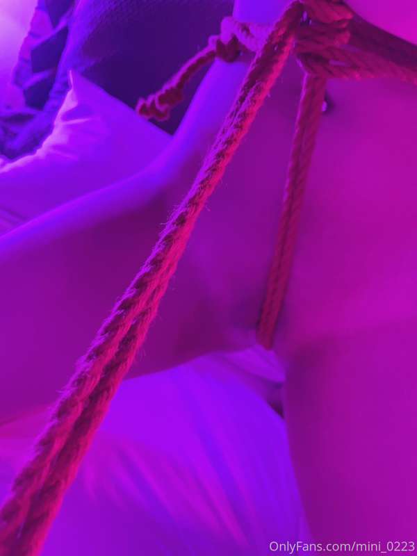 第一次繩縛💜 1