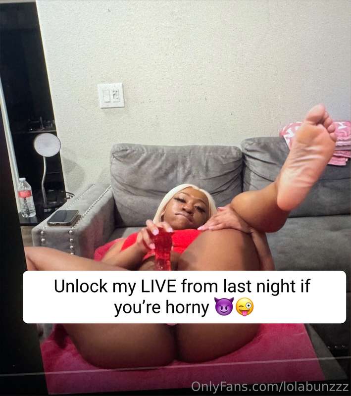 We had a lot of fun on my LIVE last night 😏🥰 S/o to my subs ..