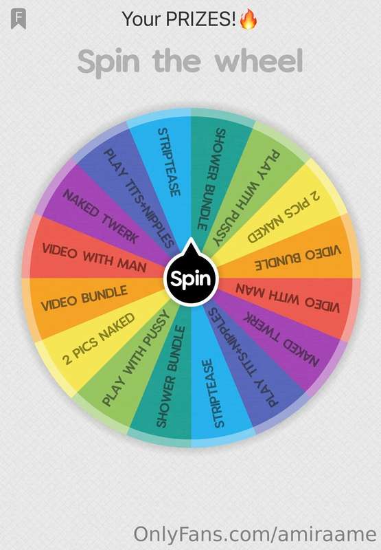 Let’s start a Prosperous Week! 😈 $8 for 1 spin 💋 $12 for 2 s..