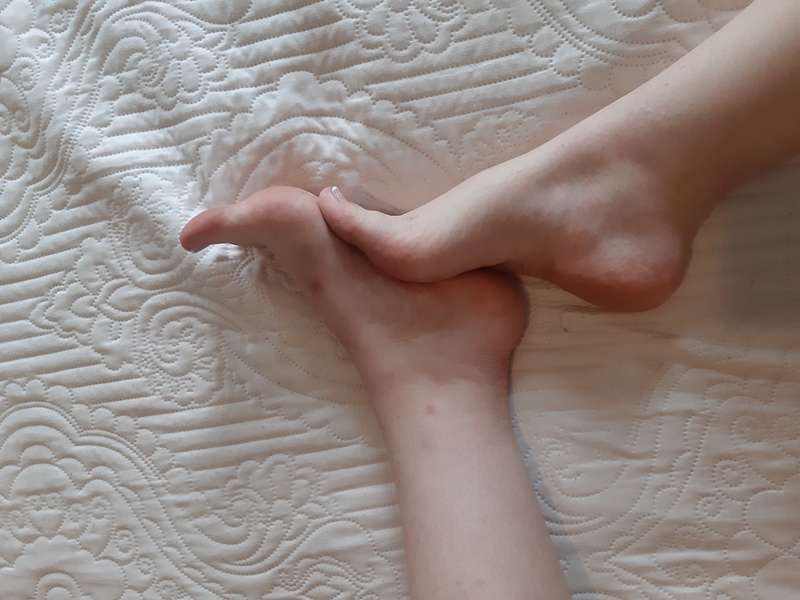 Was told i don't post enough foot content!  Here u go. Were .. 4