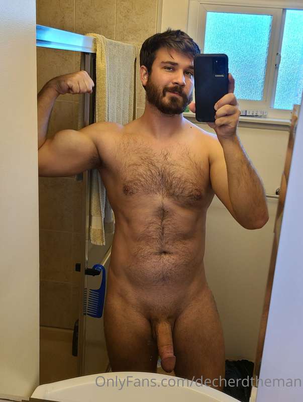 After a hard chest workout 1