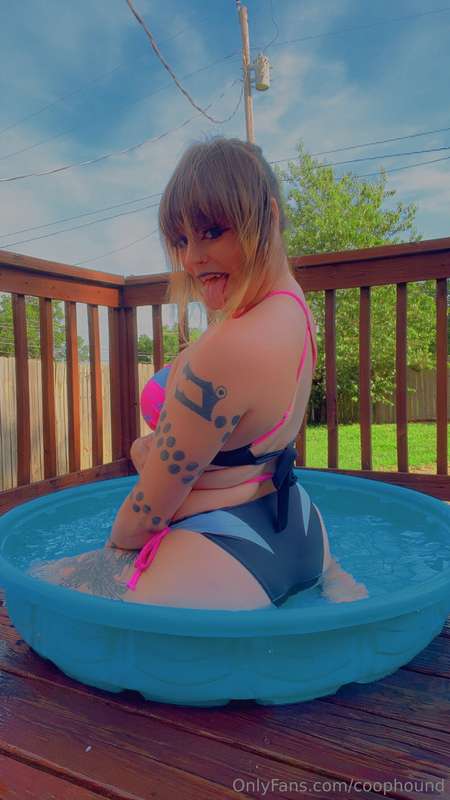 I didn’t have a big pool :( 4
