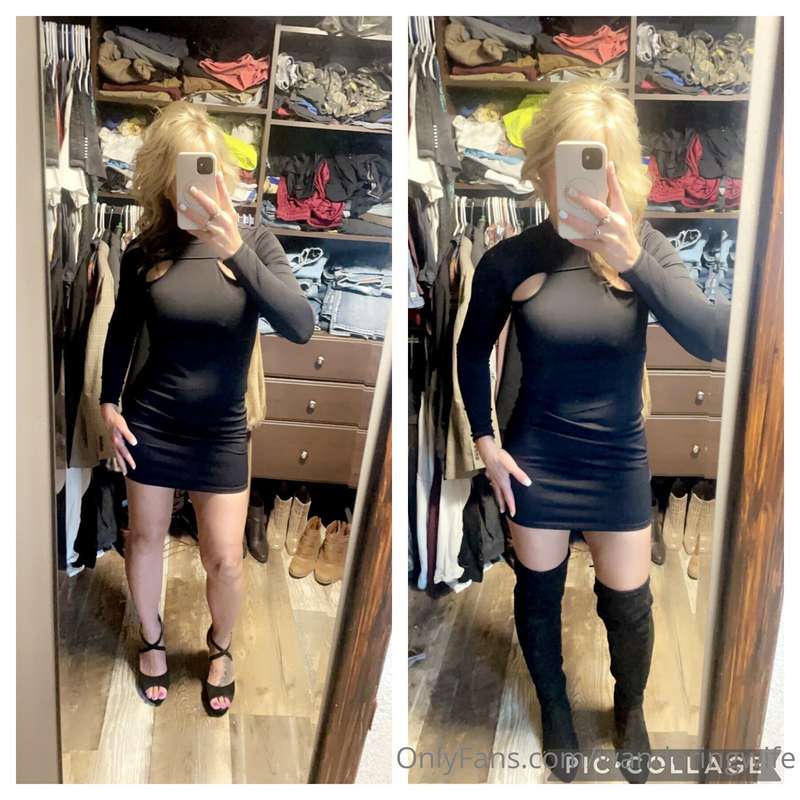 I have HOT dates(yes, plural) this weekend……..boots or heels..