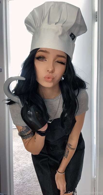 Chef cosplay set pt. 1🖤 this was a cosplay from the Total Dr.. 19