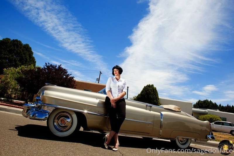 Throwback Thursday to that time I modeled for a car magazine.. 3
