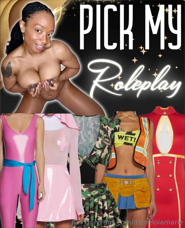 PICK MY ROLEPLAY!!😏🔥I'm in desperate need of a new roleplay ..