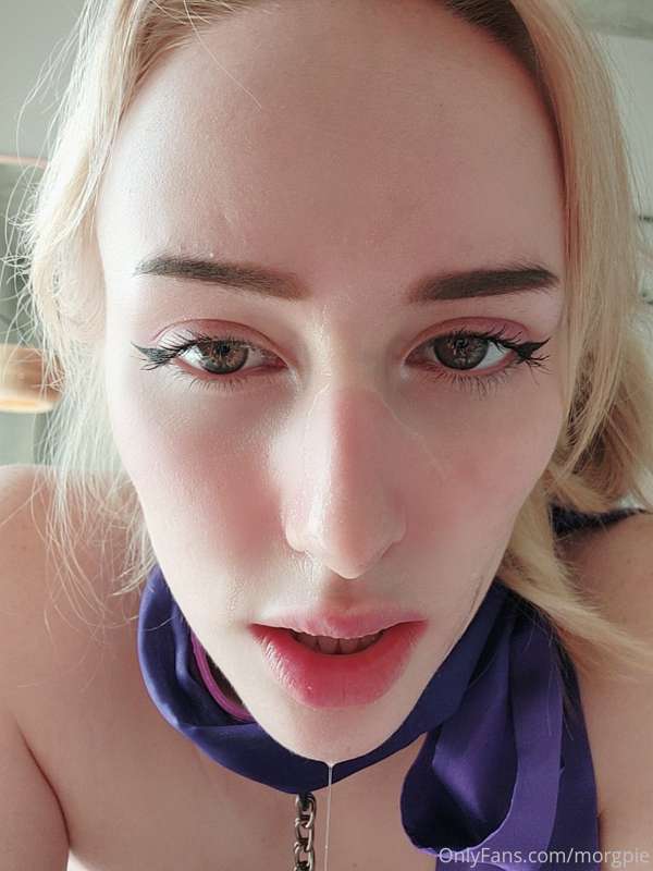 All tied up, cum and saliva dripping from my face. I'm a ver.. 7