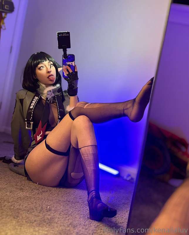 Jane Doe from ZZZ Cosplay!!giantess+ v0re heheh 5