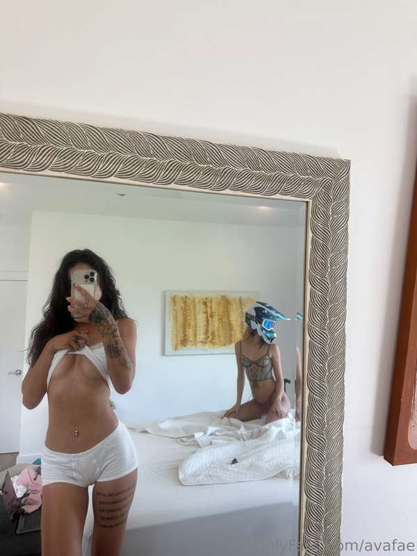 I’m not wearing much… but your attention is enough 😘