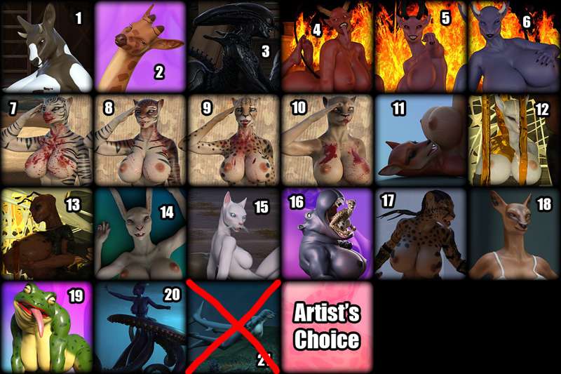 [Weekly Pin-up Poll]
Here's the weekly pin-up poll. :3
Unfor..