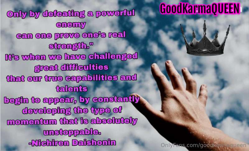 I second this quote!!!

I have had many enemies who had powe..