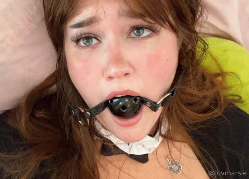 Do I look cute gagged?