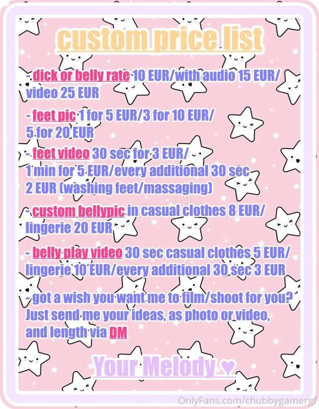 If you're interested in some extra stuff exclusively for you..