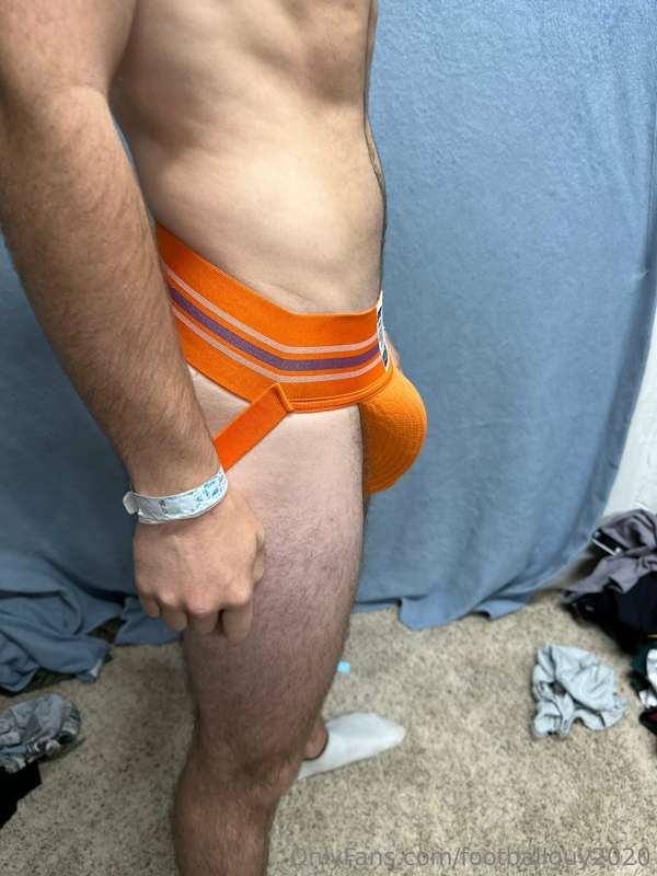 The private and some sexy undies and an orange jockstrap! 6