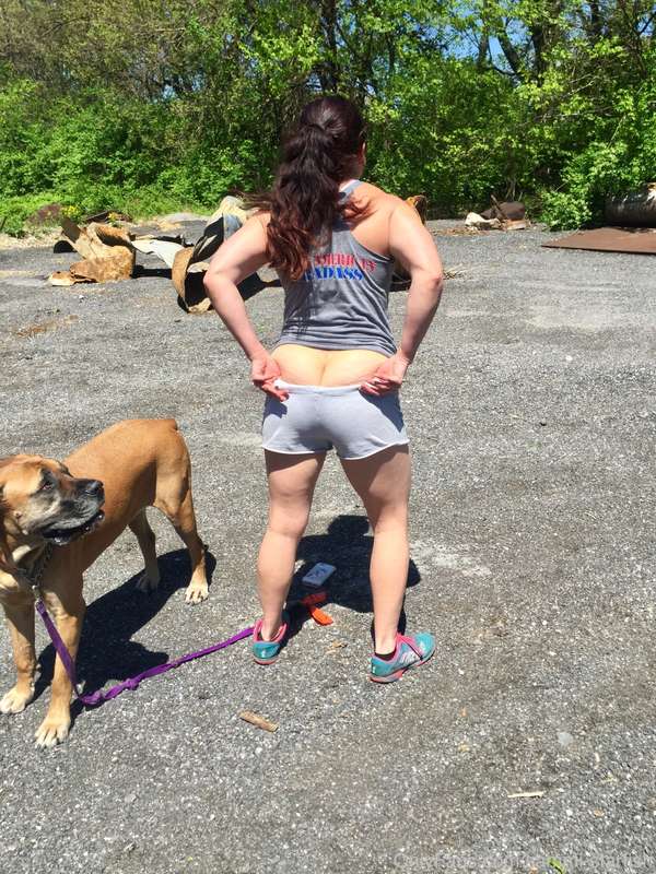 Part 3: Flashing my naked booty at the park. This is a 51 pi.. 15