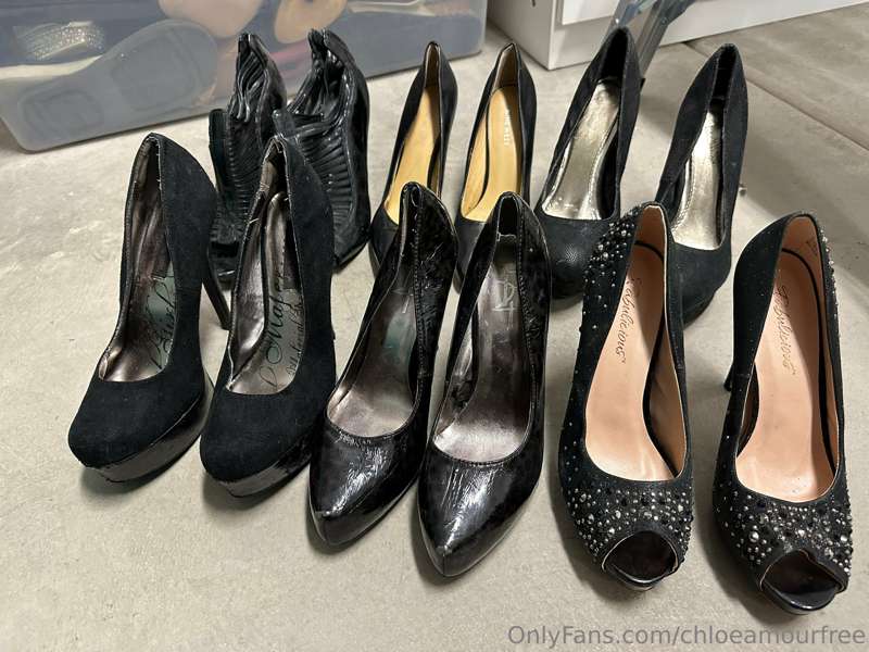 For all my Foot/ Shoe Fetish Lovers.  Message me if interest..