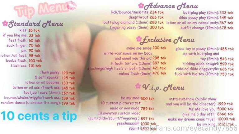 Take each tok and times it by .10 cents and that’s how much ..