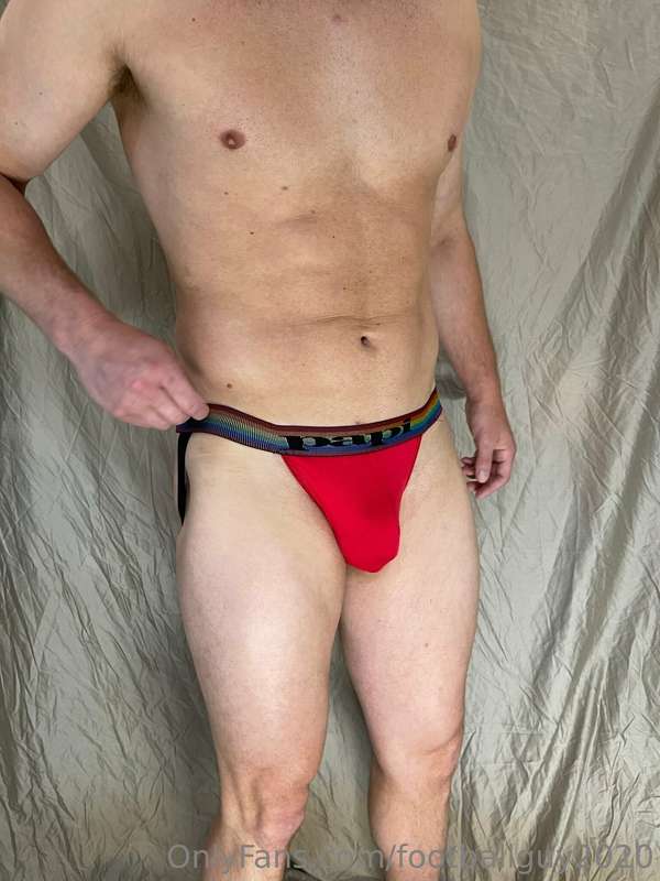 Soldier shows off his hot muscular body in a thong and jock!.. 18