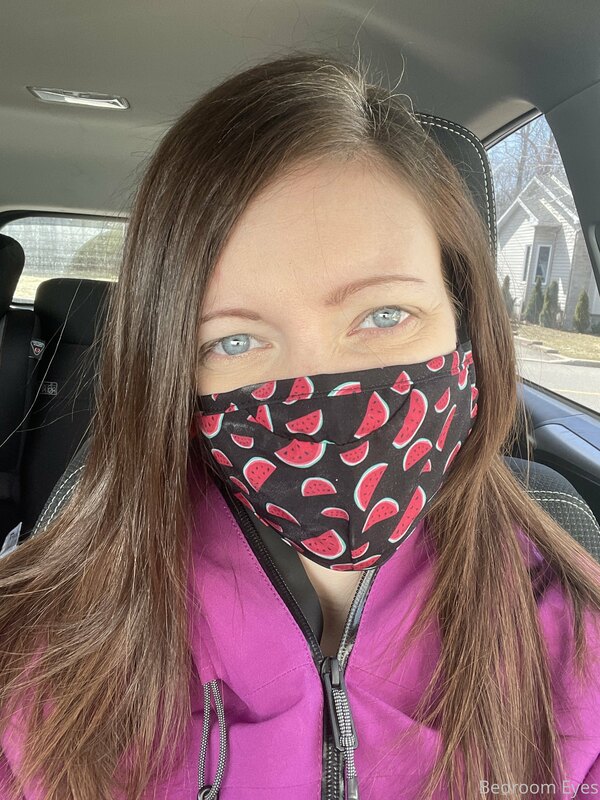 Had to take my kid’s mask ?