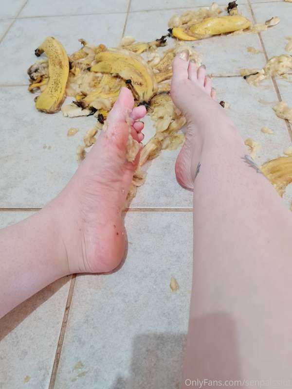 The aftermath from my banana crush video, would you like to .. 3