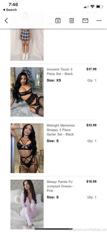 Just treated myself to a some new lingerie & outfits for pho.. 1