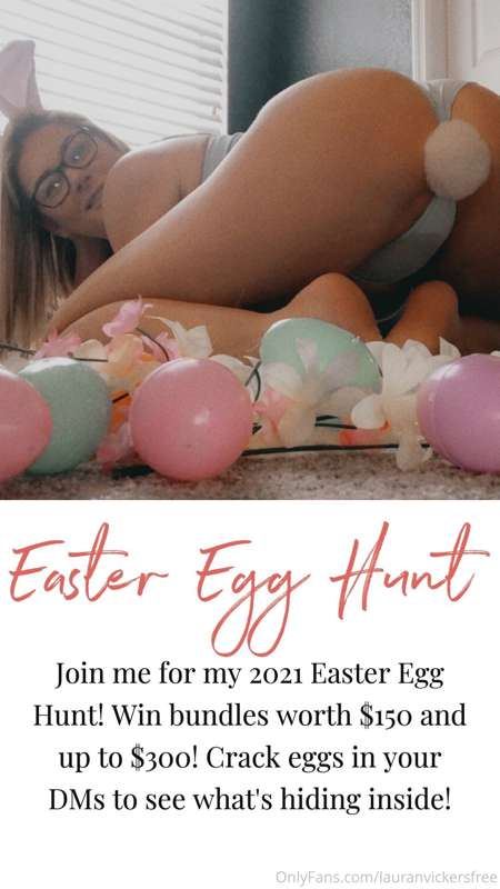 Happy Easter and welcome to my **Easter Egg Hunt!** 🐣 I just..