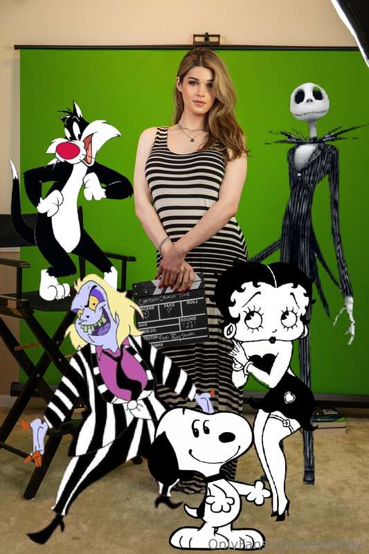 Talk about a colorful cast of characters✨️ 🖤📺🤍✨️