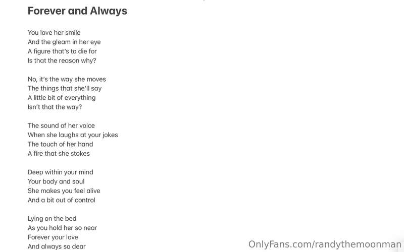 Forever and Always