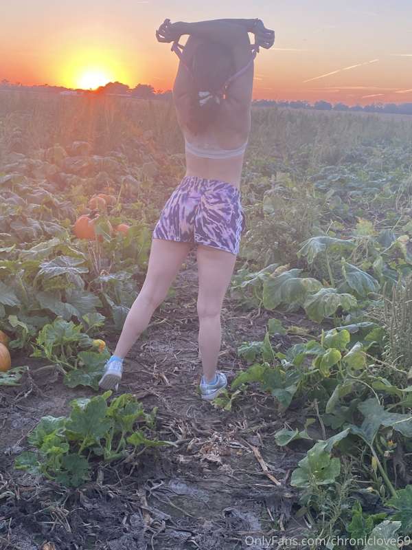🍁🍂Me & some farmer’s pumpkins ;) 🎃 🍂

👀 Found this patch ran.. 1