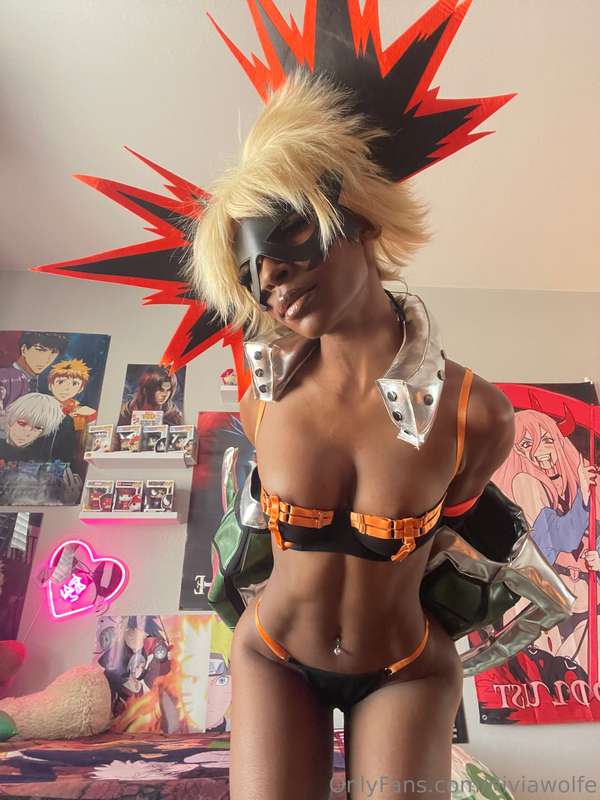 Channeling my inner explosive force—Bakugo style! 💥 (photos)