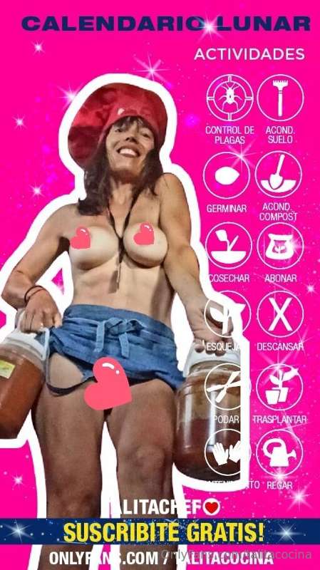 A cultivar ❤️👩‍🍳💪💧el planeta!Ya tenés tu guía lunar de Febre..