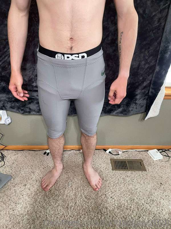 Me in football pants set 3 2