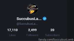 Succubuslamb - Fansly - 10 Jan, 2025
