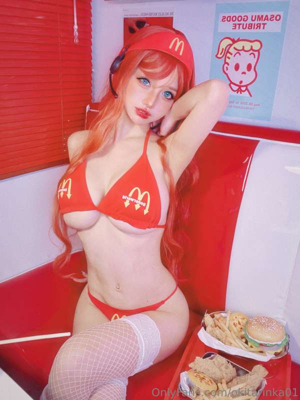 McDonald's Girl Part2 What would you like to order?😋😋😋 28