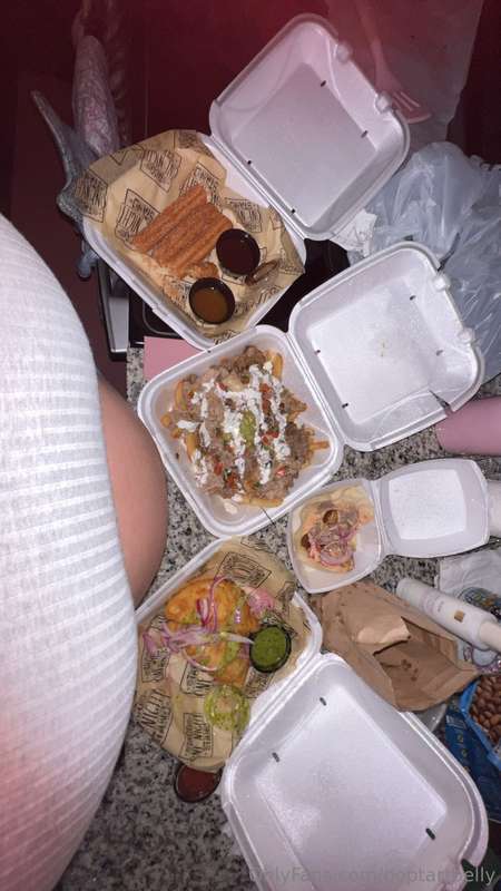 Still semi full from my absolute feast yesterday, but that’s.. 4