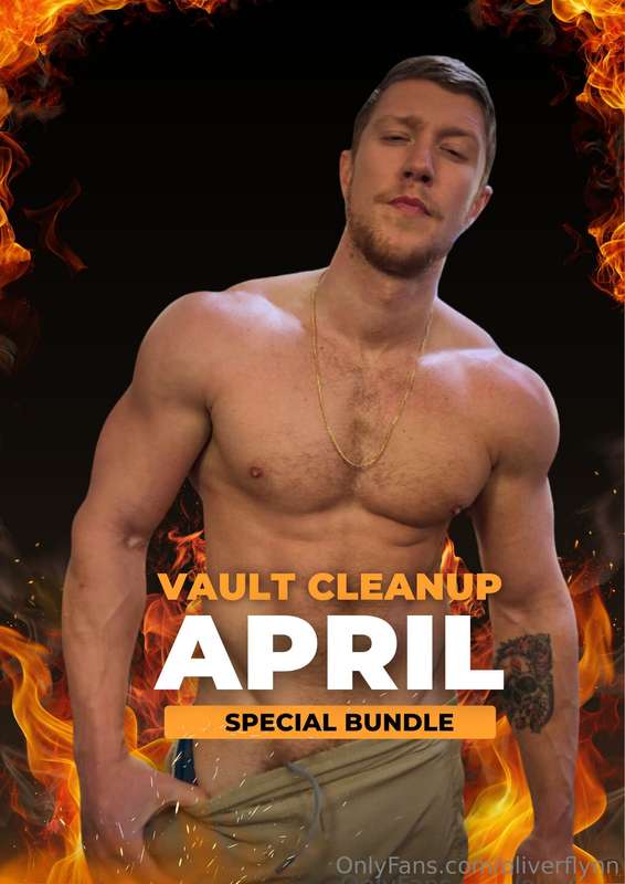 APRIL VAULT CLEANUP It’s time to clear out the vault and tre..