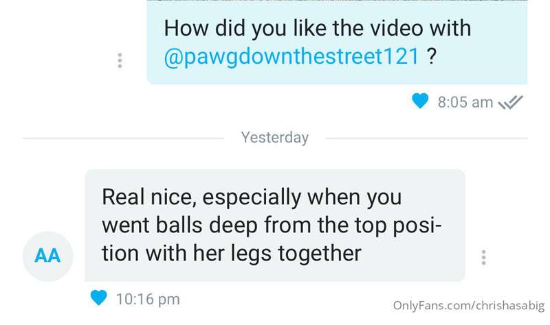 People are really loving the video with me and @pawgdownthes.. 10