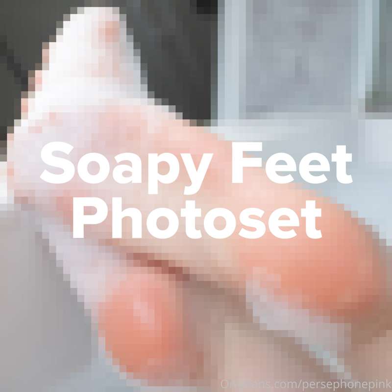 23 soapy foot fetish images (part 2 of 2 part photoset)