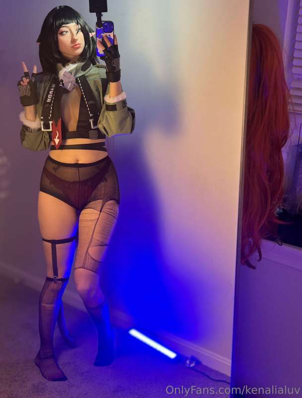 Jane Doe from ZZZ Cosplay!!giantess+ v0re heheh 3